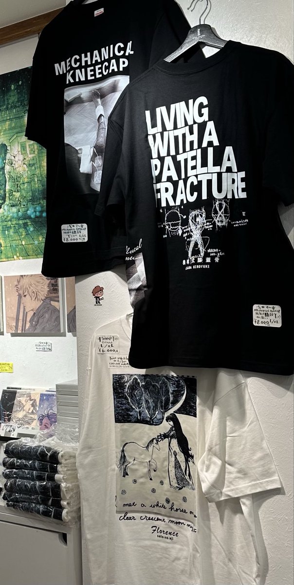 #キチレコちゃん
4月24日からリベストギャラリー創で開催！
トークイベント、Live、描き下ろしグッズに沢山出会えます。
#浅田弘幸 先生の描き下ろしペルブルジャケ絵がキラキラ青春🩵素敵っ✨

作っていただいたFlorence Tも是非ご利用下さい。フローレンスのキチレコちゃんも見つけて下さいませ🫏🌳