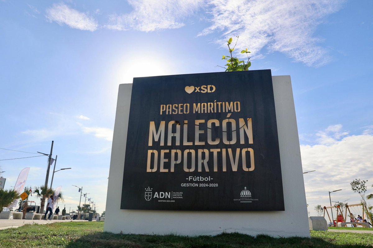 🇩🇴
El Malecón de Santo Domingo empieza a cambiar de verdad.
Luis Abinader y Carolina Mejía inauguran el Malecón Deportivo: 2 km de ciudad recuperada para la gente.
#MalecónDeportivo