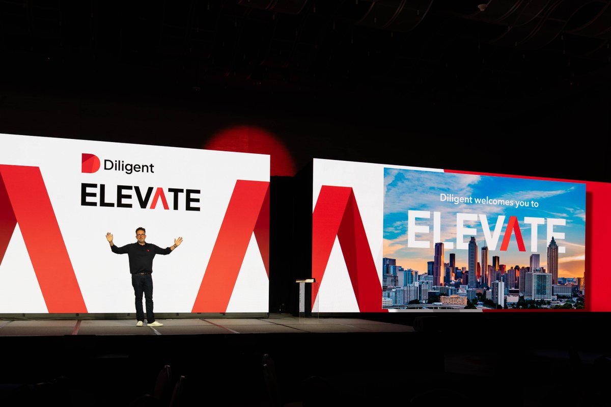 Diligent tweet media