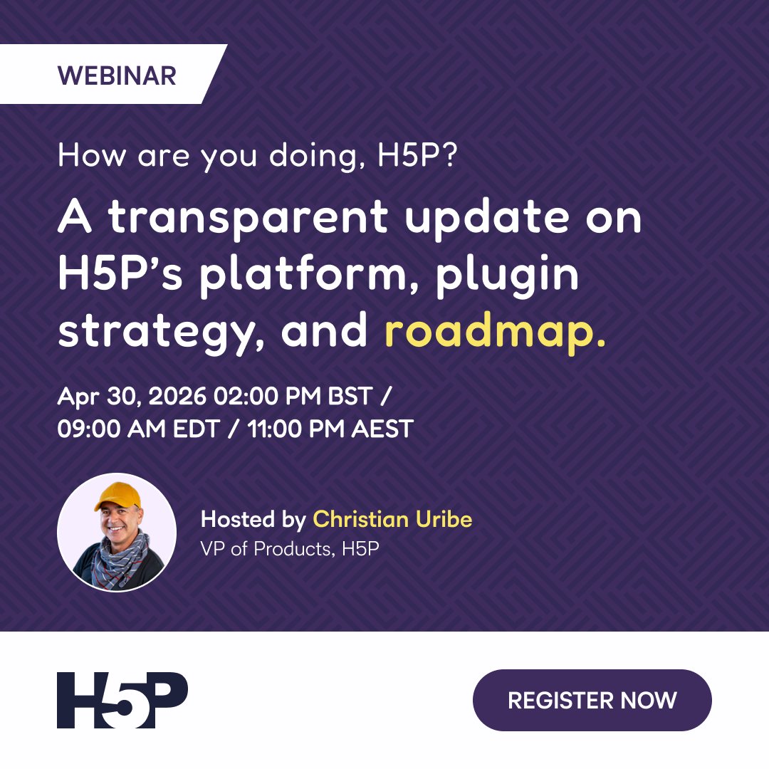 H5P tweet media