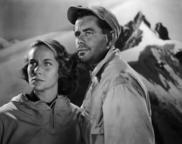 TinseltownTwins's tweet image. Alida Valli with Glenn Ford in The White Tower (1950). #ClassicGirlOfTheWeek #AlidaValli