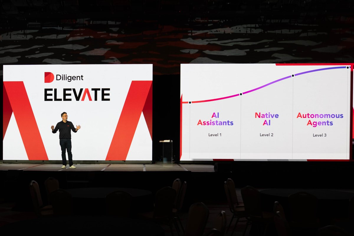 Diligent tweet media