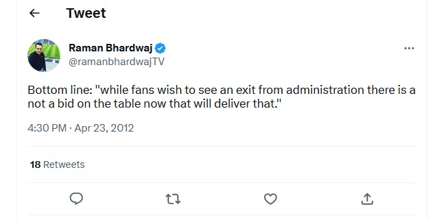 Craig Whyte tweet media