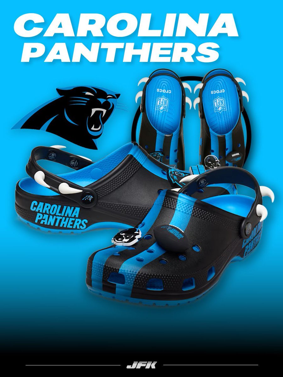 The entire NFL x Crocs Collection is now available 🏈 https://t.co ...