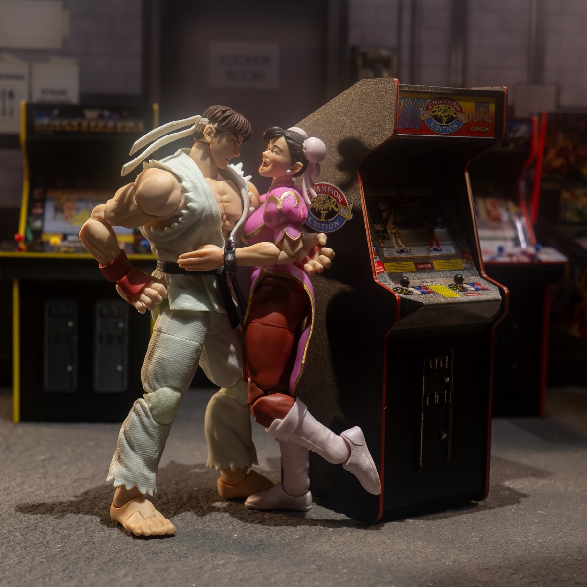 KingdomFigure's tweet image. Arcades &amp;gt; Consoles

#Streetfighter #Arcade #Toys