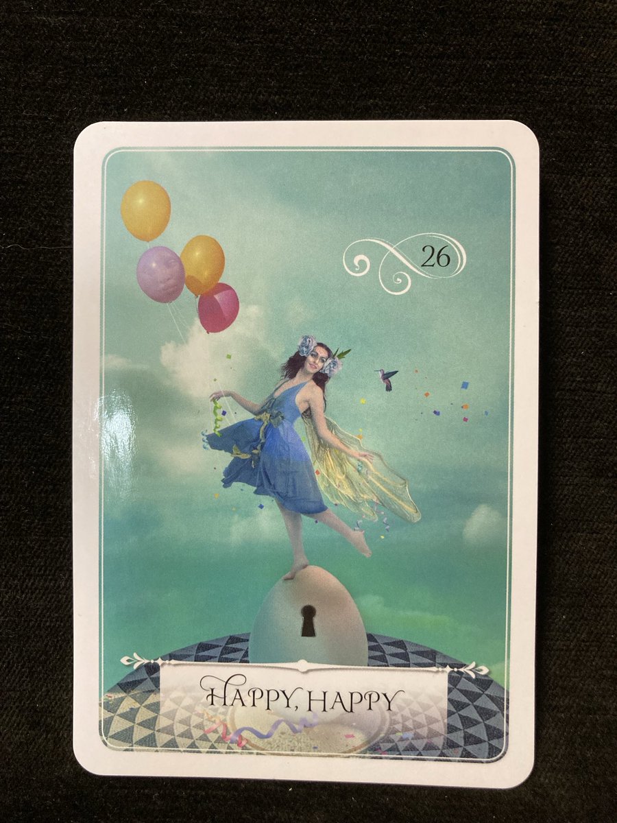 yamadayo8's tweet image. このカードが目に留まったアナタへのメッセージです。

幸せをかみしめる
喜びと満足•充足感•全てがうまくいっている感覚

願望が今、楽々と実現します‼️
何が起きていようとも、今この瞬間に喜びを見出しましょう🎶^_^

#WISDOM of the ORACLE
#コレット•バロン=リード
#株式会社JMA•アソシエイツ