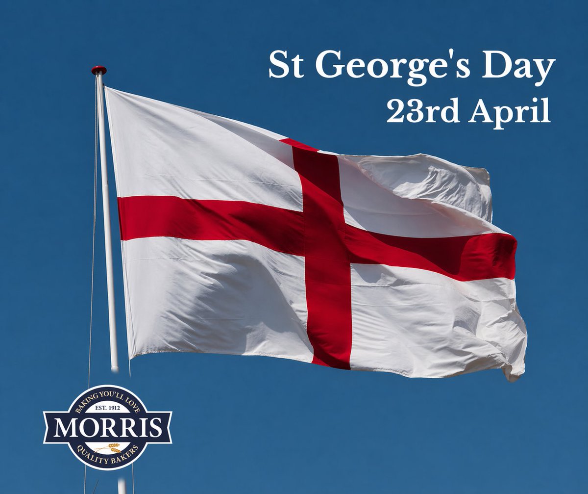 MorrisBakery's tweet image. #bakery #stgeorgesday #proud  #familybusiness