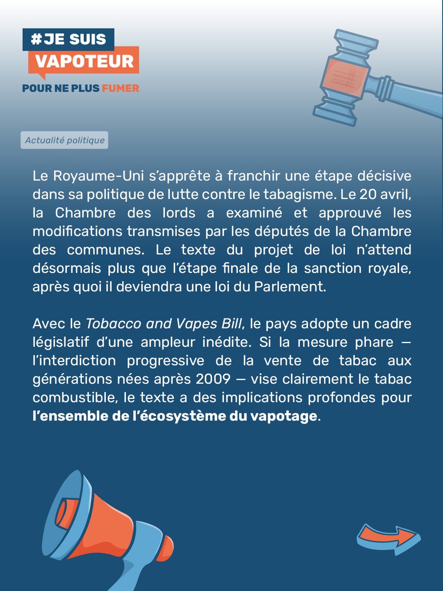 q ultra lost vape Le Royaume‑Uni vient d'adopter définitivement le Tobacco and Vapes Bill,  une loi d'une ampleur inédite qui instaure une génération sans tabac et  redéfinit en profondeur le cadre du vapotage. Une nouvelle ère