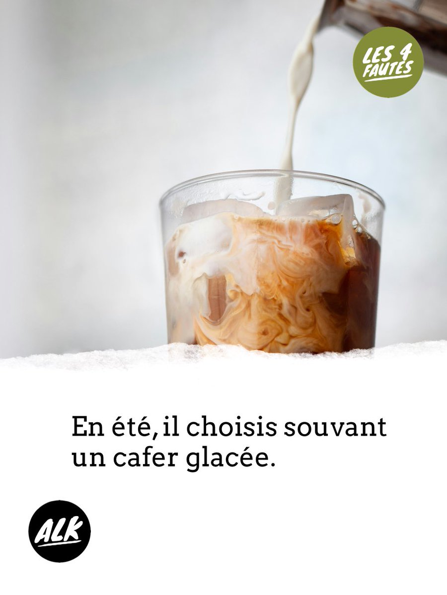 alk_info's tweet image. Les 4 fautes

Pouvez-vous m’aider à corriger les quatre fautes dans ma phrase ?

Can you help me correct the four mistakes in my sentence?

#learnFrenchwithArnaud #challengeyourself #practice