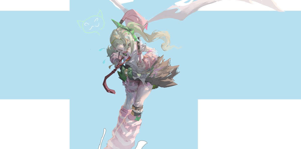GoldenReggie0's tweet photo. Yada Yada Girl #WIP https://t.co/5PyOlDY0EE