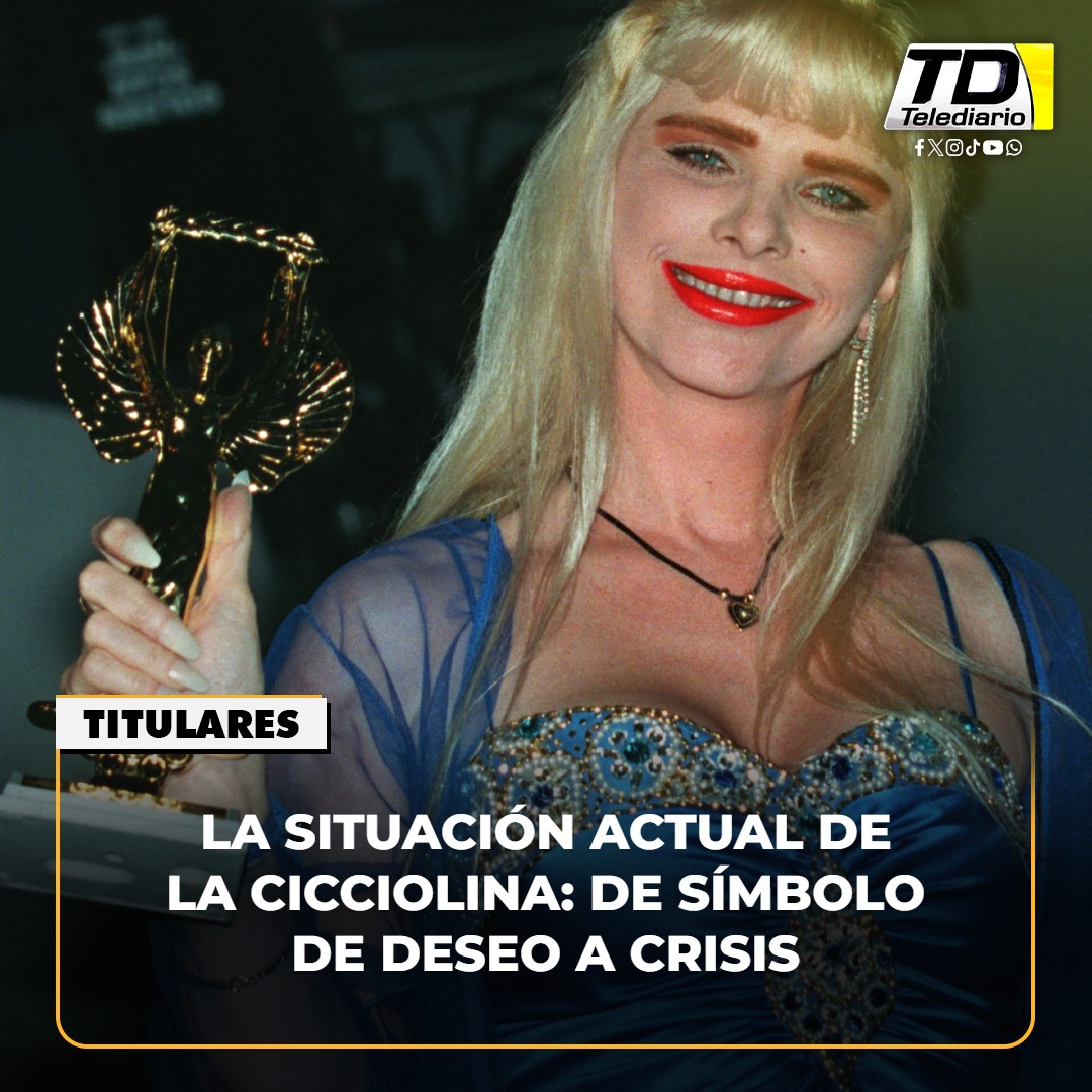 TelediarioGT's tweet image. De la cima mediática a la #crisis: la situación actual de la #Cicciolina 😳😟➡ bit.ly/4mJbEhD