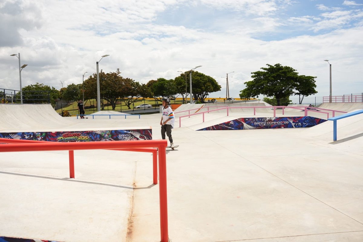 Chulísimo el skatepark del #MalecónDeportivo 😍😍😍