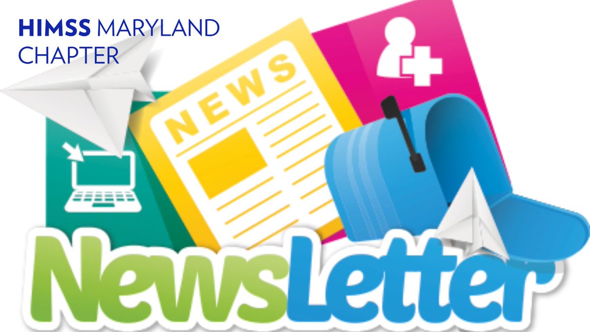 MDHIMSS's tweet photo. Want HIMSS Maryland Chapter news delivered straight to your inbox each month? We have a solution for that! 

https://t.co/VbZ7n9vCA3 

#HIMSS #MDHIMSS #MDHIMSSNewsletter #MDHealthcare https://t.co/oGoIU3vkKy