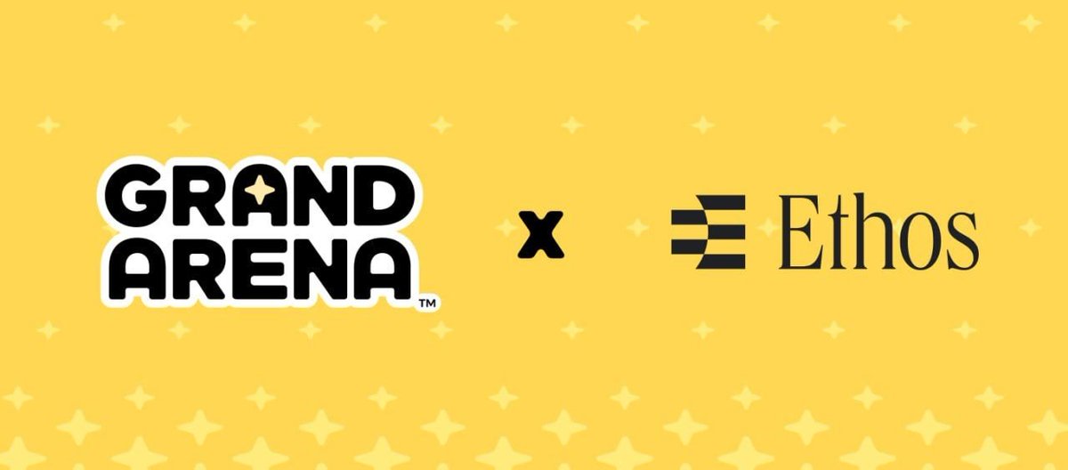 .<a href="/ethos_network/">Ethos</a> users can now get a deposit bonus on Grand Arena in bRON when topping up on Base/Eth/Abstract, up to 30%!

Human Verified Ethos users can also get up to 2 free scheme packs once signed up and top up at least $100 in Grand Arena.

These bonuses will last 1 week