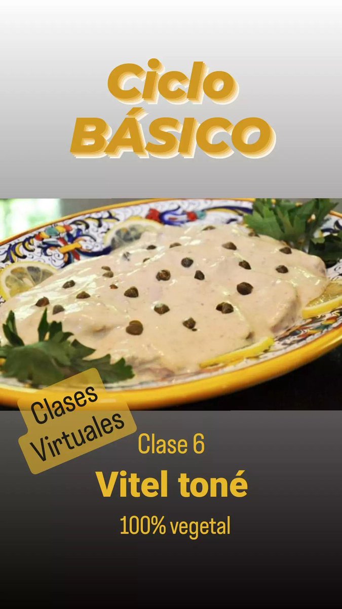 lalalaveganoyc's tweet image. Querés cambiar tu alimentación?
.
👉CICLO BÁSICO
Fundamentos de la Cocina 100% vegetal
.
☕️Leches veg. Jugos detox y antiox
🧀Quesos Veg
🍔Burgers
🥑Patés Prot
🍝Aderezos y Salsas
🎂Encuentros sociales
.
#vegan #CrueltyFree #dairyfree #plantbased