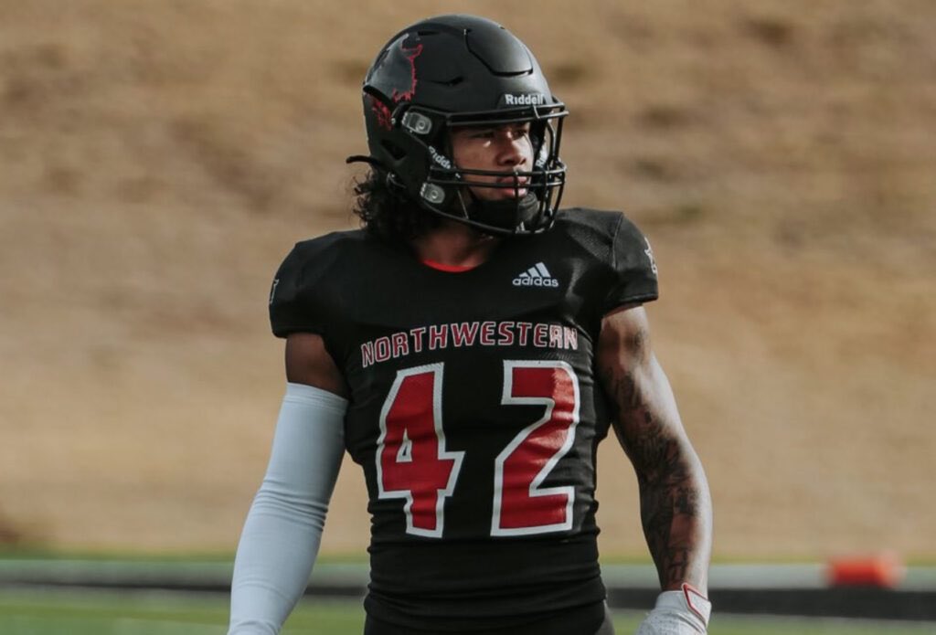 DerekAwazar's tweet photo. Blessed to receive a PWO from NWOSU
@KobeM_17 

@CoachZackGoodFB @Jahlil_Puryear https://t.co/cdrY8AltmM