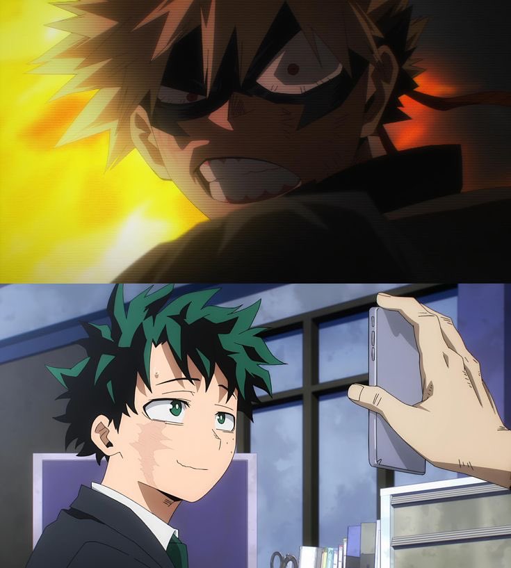 this scene is so “that’s my kacchan”