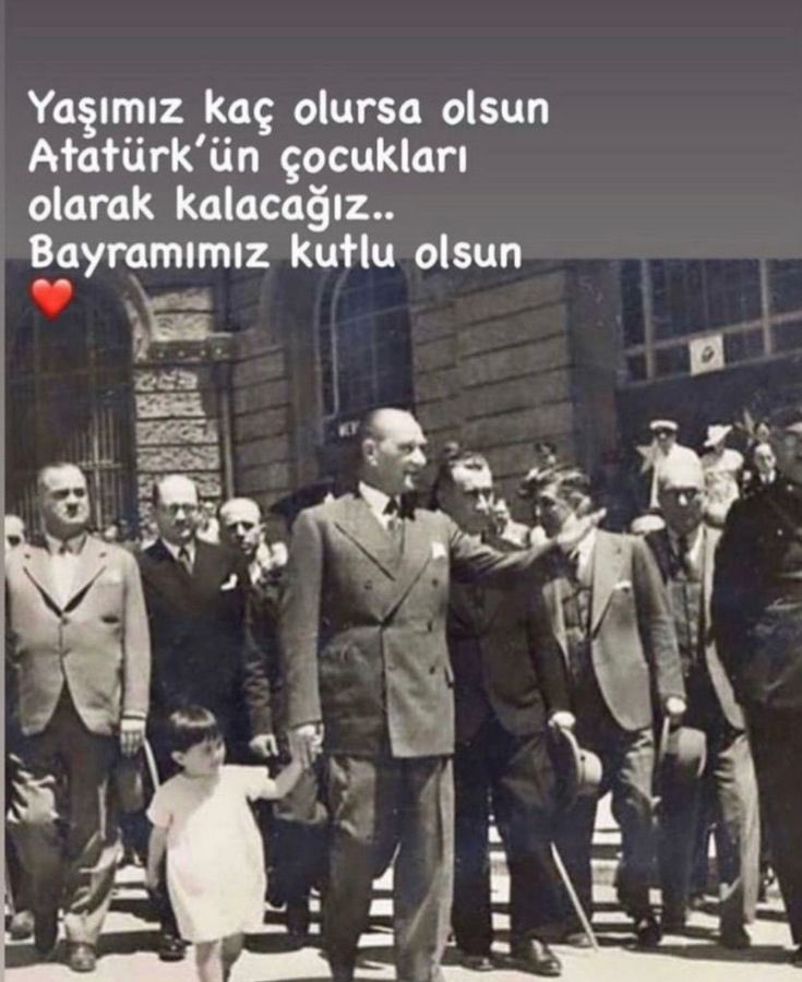 ynrsrc's tweet photo. 106 yıl önce bizlere bırakılan emanete sahip çıkarak , çocuklarımız için aydınlık bir gelecek, eşit  , özgür ve barış dolu bir dünyayı inşa edene dek mücadelemiz kararlılıkla sürecektir.
Sen rahat uyu Atam 
#23NisanUlusalEgemenlikveÇocukBayramı https://t.co/M59mrVkO8Z