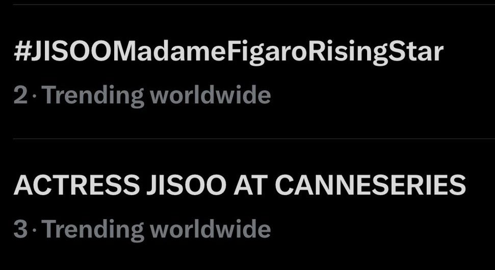 JISOO NEWS tweet media