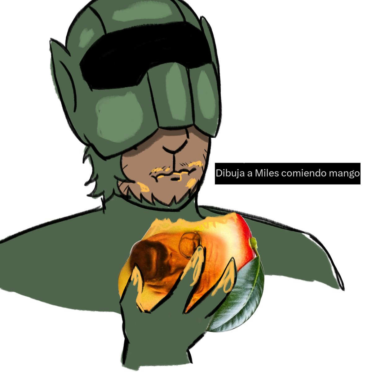 Why the hell is his helmet so fucking big