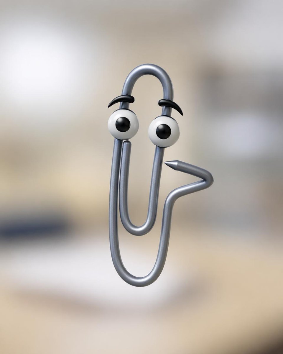 Clippy tweet media