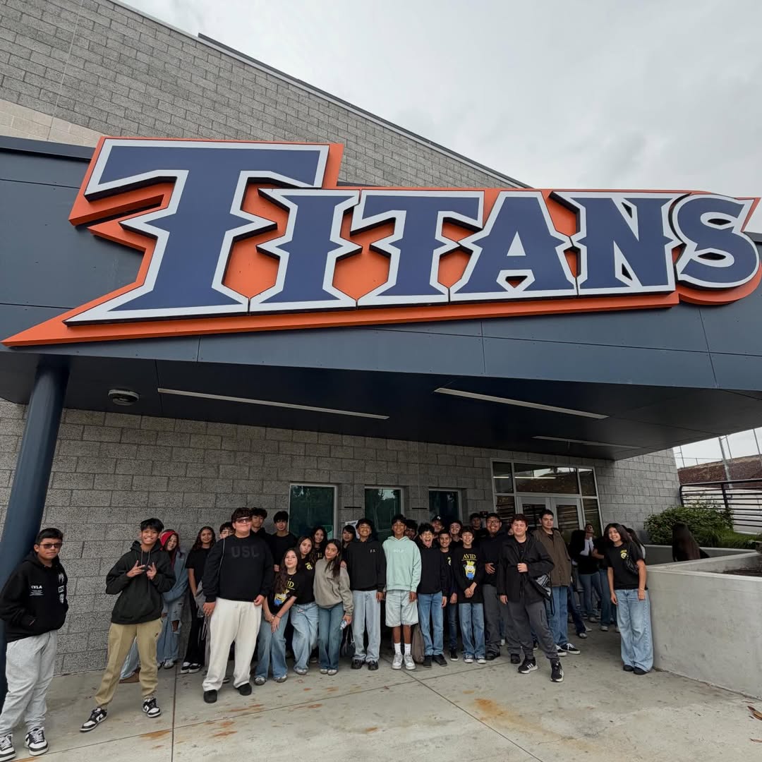 CovinaValleyUSD's tweet photo. Sierra Vista Middle School Advancement Via Individual Determination eighth graders got another glimpse at college life during a visit to California State University, Fullerton on April 13. Students toured the campus, asked questions, and explored future opportunities. https://t.co/WvSH8kqF8t