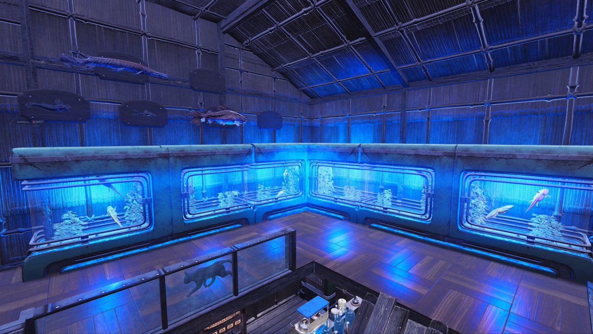 A little update to my fishing camp! Love the look of both of the aquariums <a href="/Fallout/">Fallout</a> has added in #fallout76. Ready to tweak and add more.