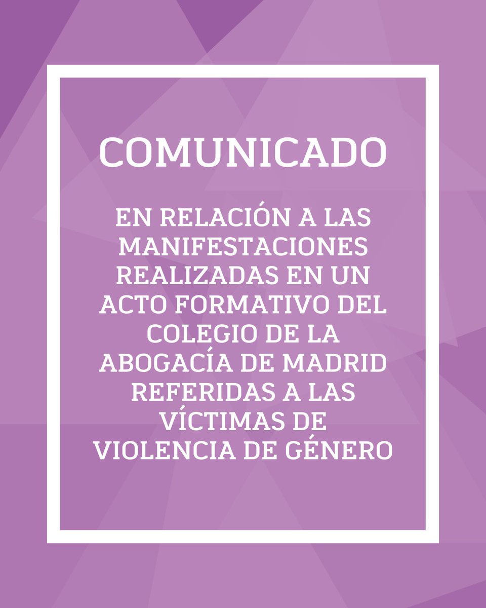 📣 Afirmar que las mujeres manipulan a sus hijos, rechazan la custodia compartida o mienten sobre el maltrato es puro estereotipo de género. Desde #AMJE exigimos al #CGPJ medidas para que esto no se repita.

mujeresjuezas.es/2026/04/23/com…