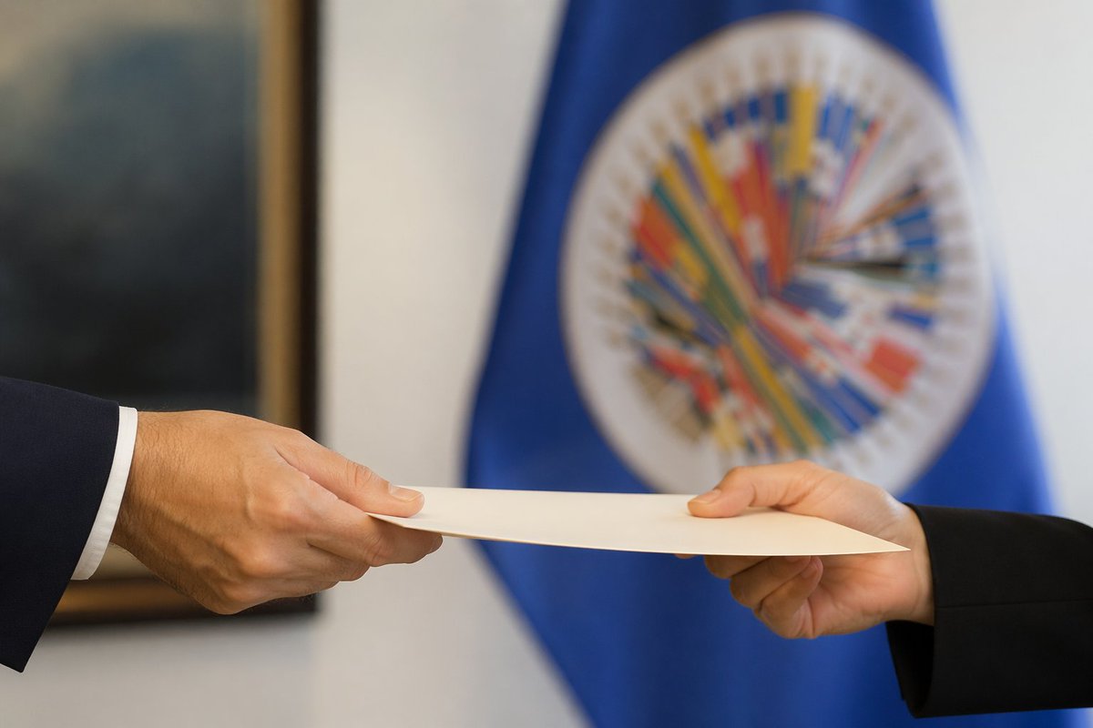 DDIOEA's tweet image. 📄 El 22 de abril de 2026, la Secretaría General recibió una nota verbal de Guatemala ante la OEA sobre acciones en el marco de la suspensión de garantías, conforme al art. 27.3 de la Convención Americana sobre DDHH.

🔗 oas.org/es/sla/ddi/tra…

#OEA #DDI