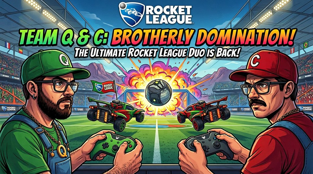 Gamingbrostv99's tweet image. NEW GAMEPLAY OUT RIGJT NOW OF #rocketleague with special guest
youtu.be/2OWfUQEgC9A?si…
#rocketleague #gameplay #like #comment