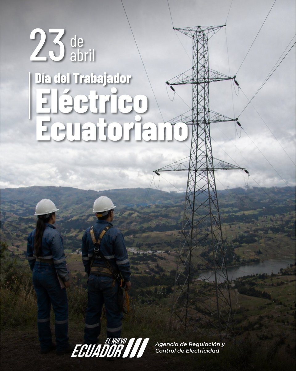 Agencia de Regulación y Control de Electricidad tweet media
