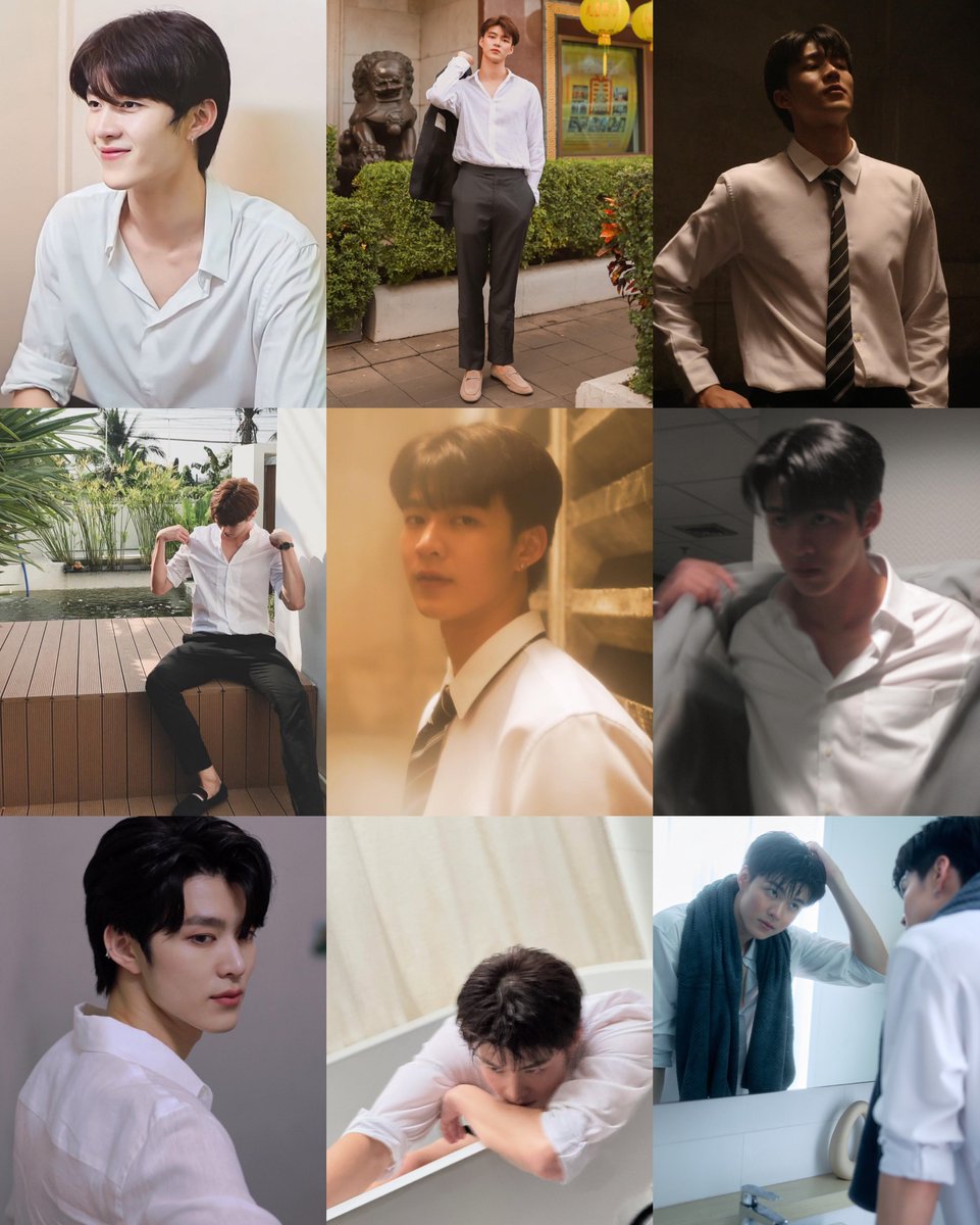 มีนนิชเชิ้ตขาวไม่เล่นนะคะ พี่จะเอากี่ขาวคะ🌙🤍