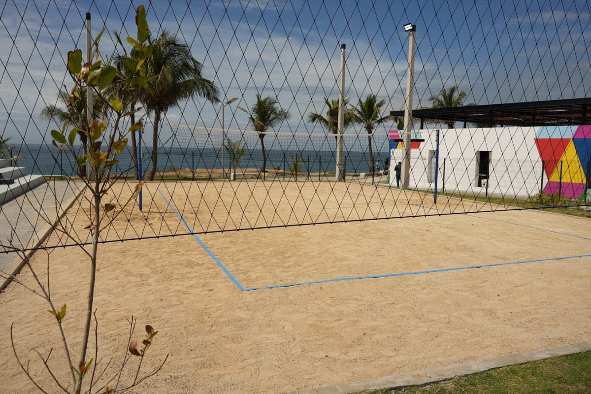 El #MalecónDeportivo combina infraestructura deportiva con espacio público de calidad: skate park, canchas, gimnasio al aire libre y zonas infantiles integradas en un entorno. 👏🏻🏆