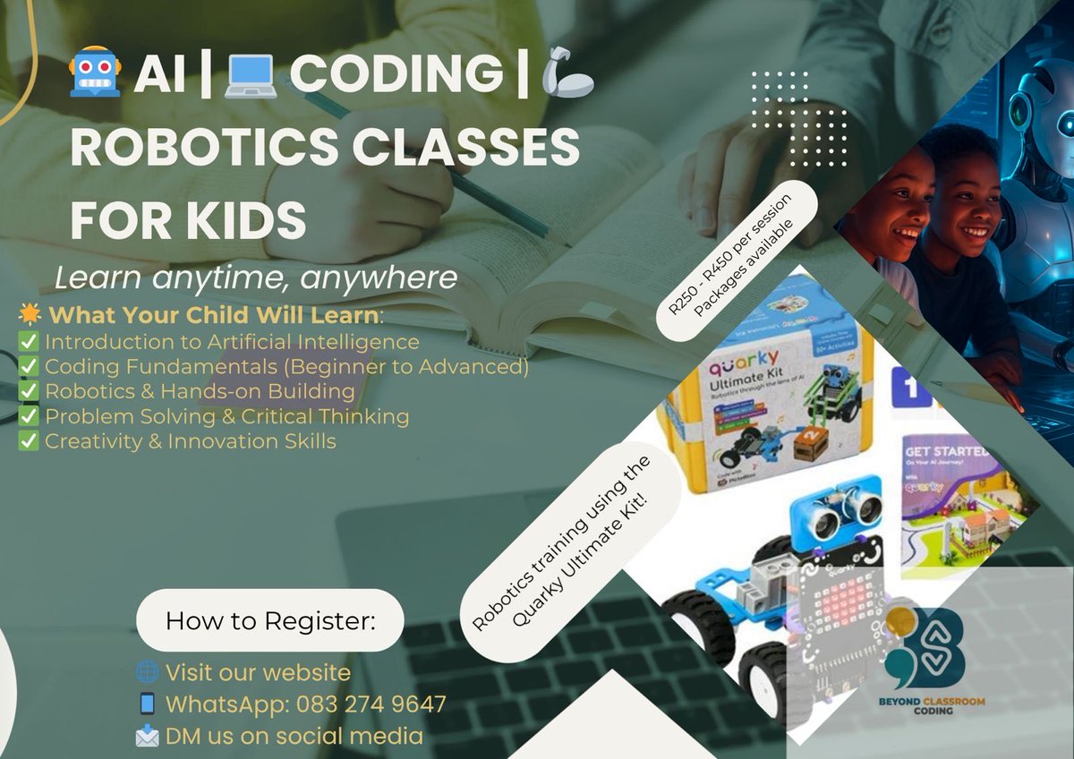 luyolo_mad's tweet photo. If you’re interested in robotics and/chess for your little ones, this lady is great at it; great at teaching kids, and just generally great with kids. https://t.co/fcmx44zRqi