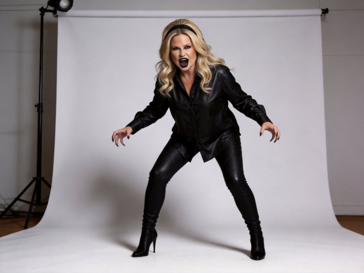 NinatheDemonNun's tweet image. Excuse me, do I scare you #HorrorFans? 😈 🔥