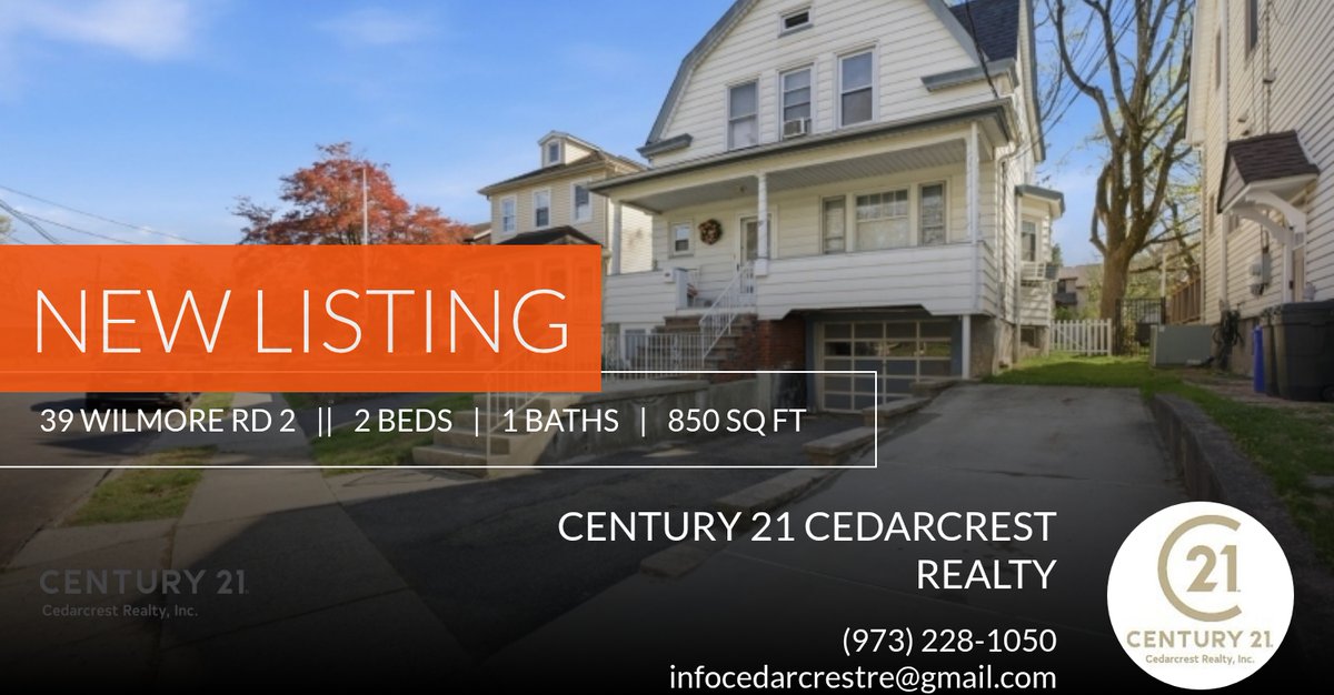 cedar_crest's tweet photo. 📍 New Listing 📍 Take a look at this fantastic new property that just hit the market located at 39 Wilmore Rd 2 in Little Falls Twp.. Reach out here or at 973-228-1050 for more information

John J. Sass, GRI
Broker of Recor... https://t.co/49bqb2c318 https://t.co/TdLP5Arwea