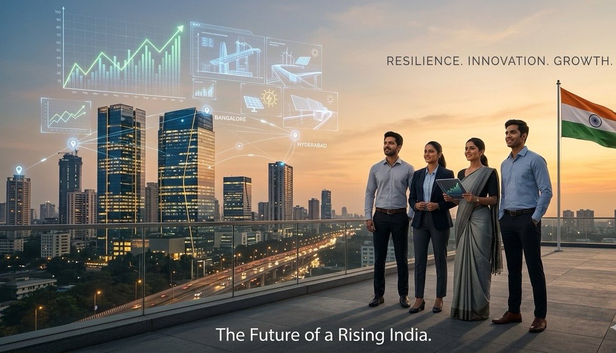 SameerChahande's tweet image. Call India whatever you want…
But this ‘hellhole’ is:
 •One of the fastest growing economies
•     Home to billionaires &amp;amp; innovators
Changing the global game
Respect isn’t given. It’s built. 🇮🇳”
“We will create india’s Tech Biggest Hub” 
India #Growth #pmo #techindia #grow