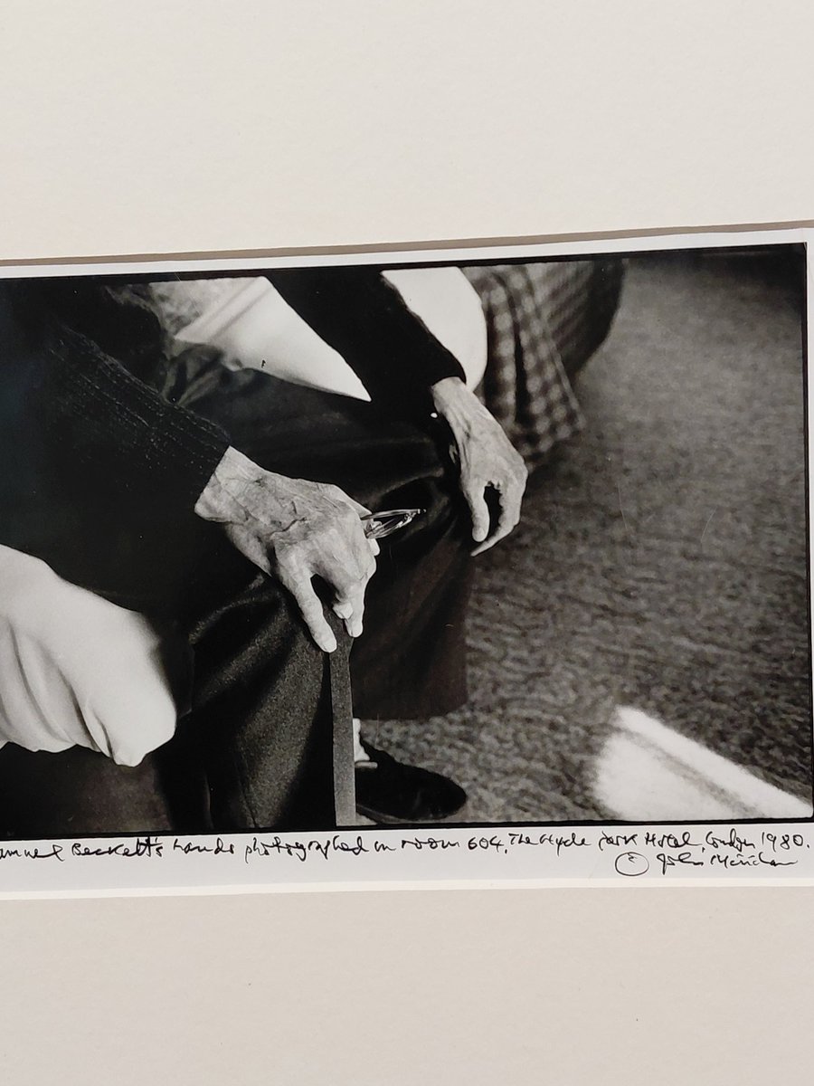 nicolatobias's tweet image. Samuel Beckett 's hands.  My 📷 from the excellent John Minihan photography exhibition currently at the National Gallery @NGIreland from my visit two weeks ago #Dublin 💚