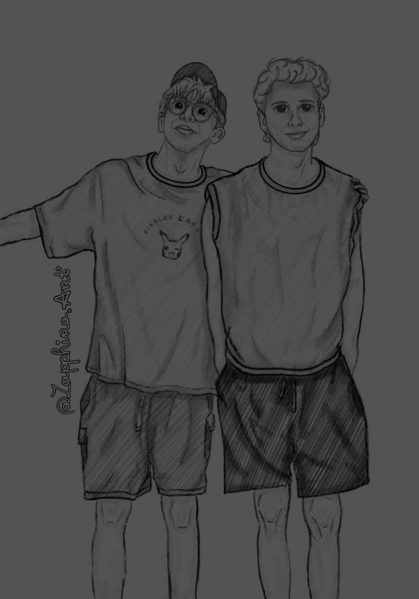 Zapphira_Art's tweet image. I feel so normal about this new picture… so normal in fact I just had to draw it! I couldn’t stop thinking about it, but judging by my tl I’m not the only one :)
So enjoy this piece of phanart
~Zapphira &amp;lt;3

#phanart #danandphil #dnp #phan #phandom