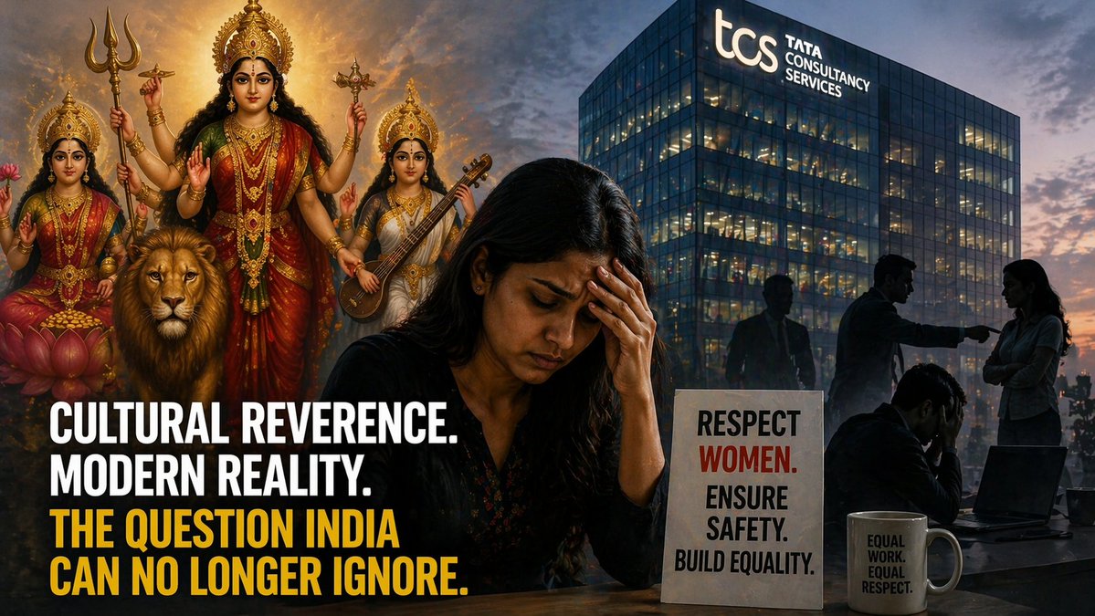 NRIPage's tweet image. TCS enters broader discussion on workplace conduct and women’s treatment in India

Read more on...nripage.com/articles/workp…

 #Workplace Insights #WomenSafety #IndiaCulture #NRIPage