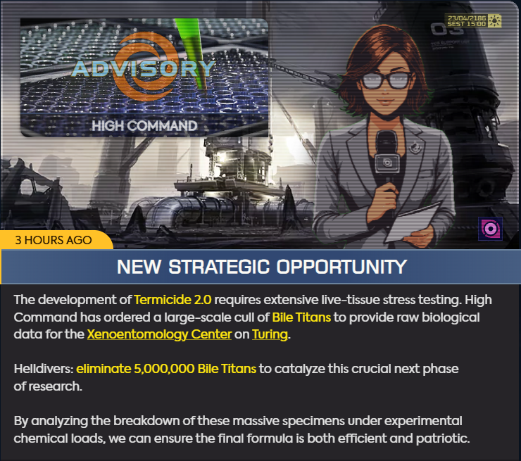 Helldivers NOW tweet media