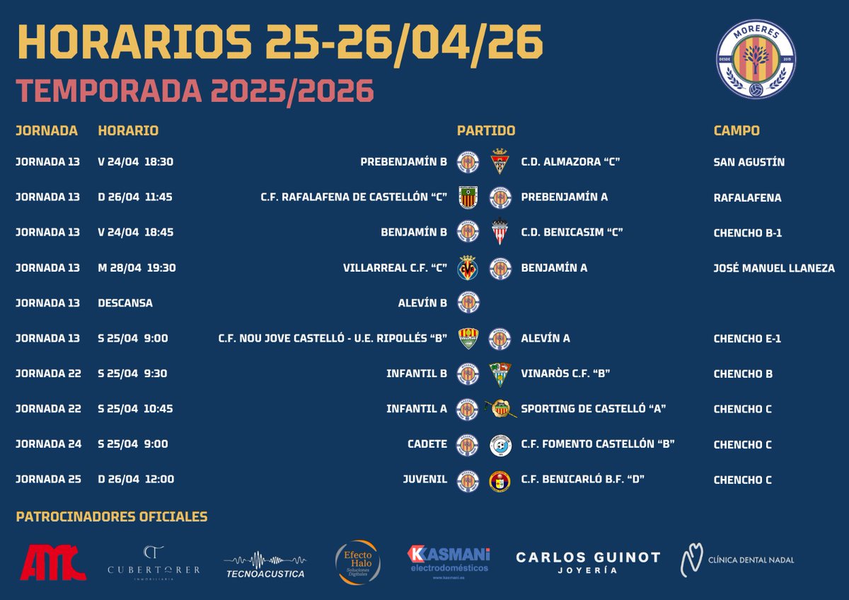Club Moreres tweet media