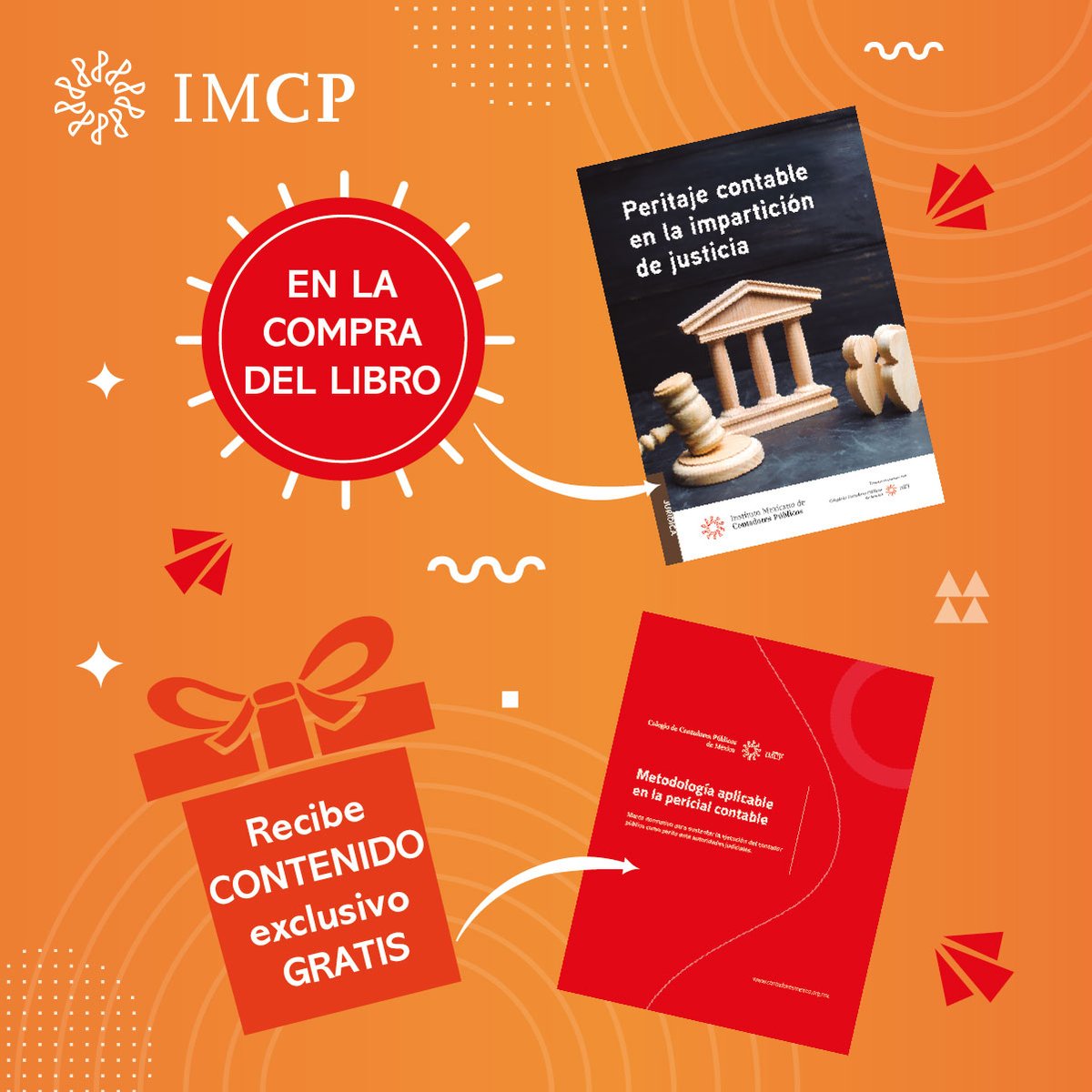 IMCP's tweet image. #Peritaje contable en la impartición de justicia es un apoyo para #Contadores y #Abogados, incluso para funcionarios de los tres niveles de gobierno, que necesiten la prueba pericial contable.

Compra el tuyo y recibe contenido #exclusivo #gratis: ow.ly/v8c350YyaJe