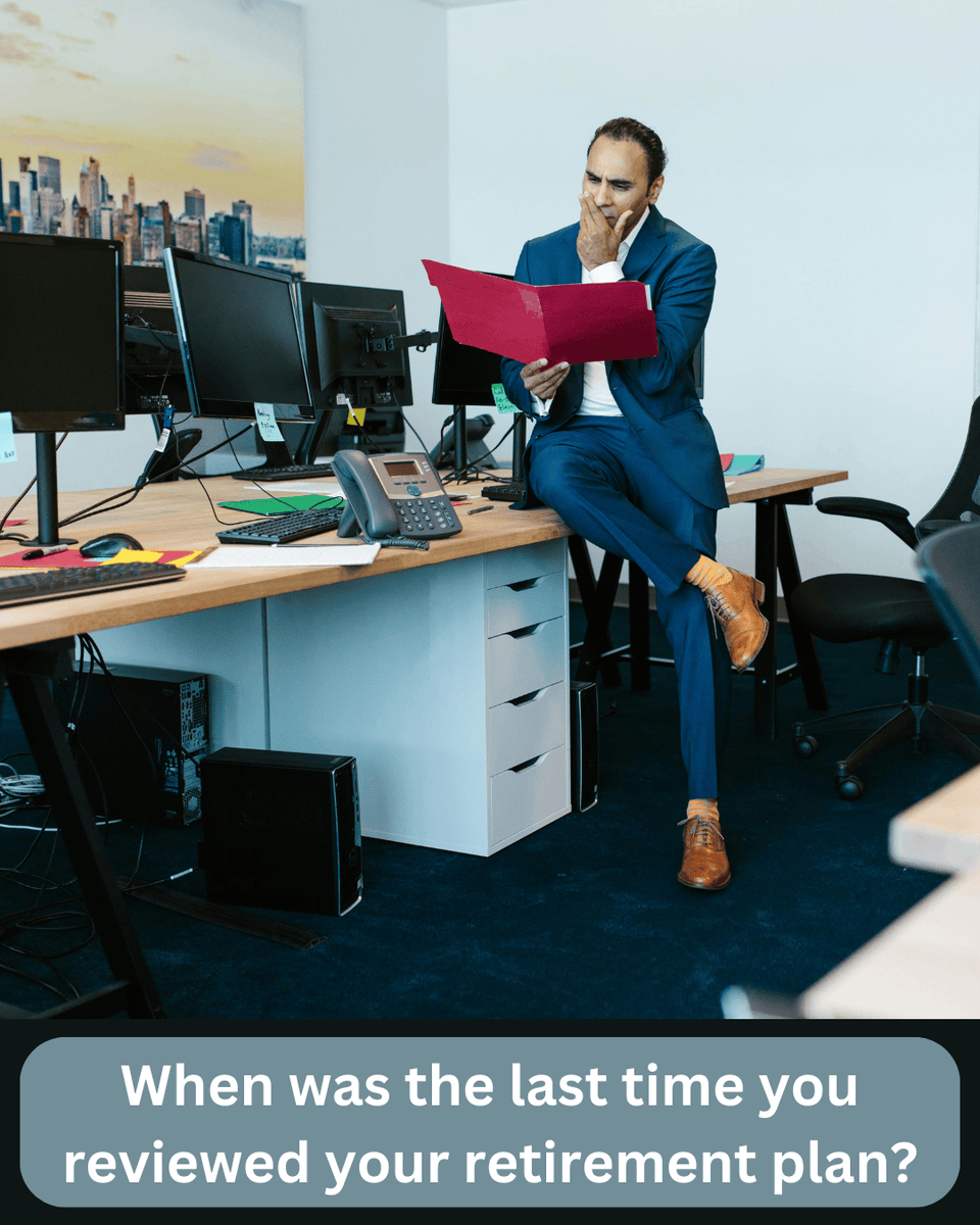 PaulBurtJr's tweet image. When was your last retirement plan check-up?

🔍 Life changes, markets shift—your strategy should too! Stay proactive and secure your future.

Let’s review and update your plan together!
#RetirementPlanning