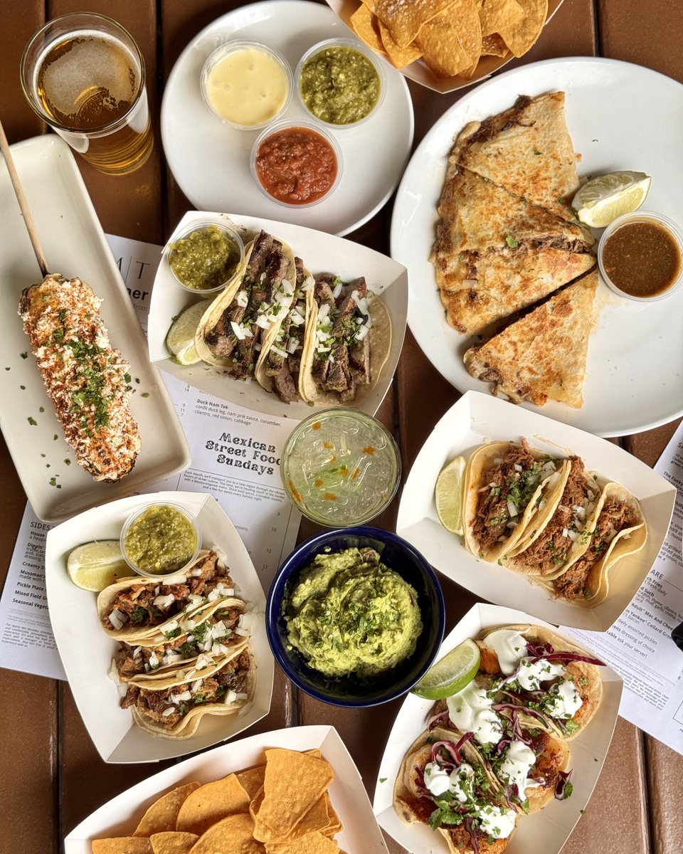 mussandturners's tweet image. Our Mexico edition of #StreetFoodSunday is in full swing, with 5 different kinds of #tacos leading the way. ✨ 🌮 ✨

Dig deep into these irresistible flavors, or mix and match with plates from our regular dinner menu. 

ℹ️ MussAndTurners.com/events

#sundaydinner #SmyrnaGA