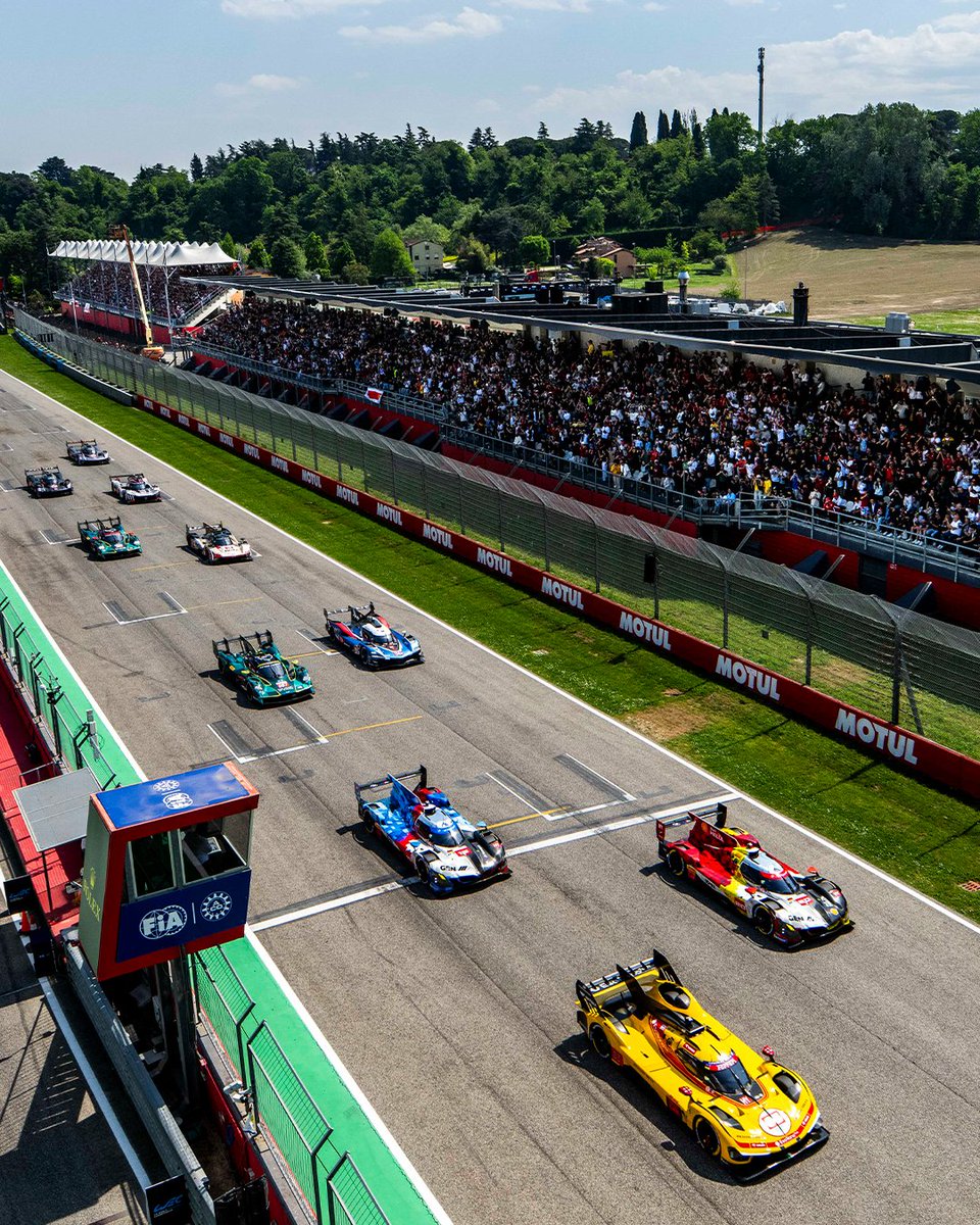 FIAWEC's tweet image. One week ago today we went green for the 6 Hours of Imola! 🟢 

What was your highlight of the race?  

#WEC #6HImola