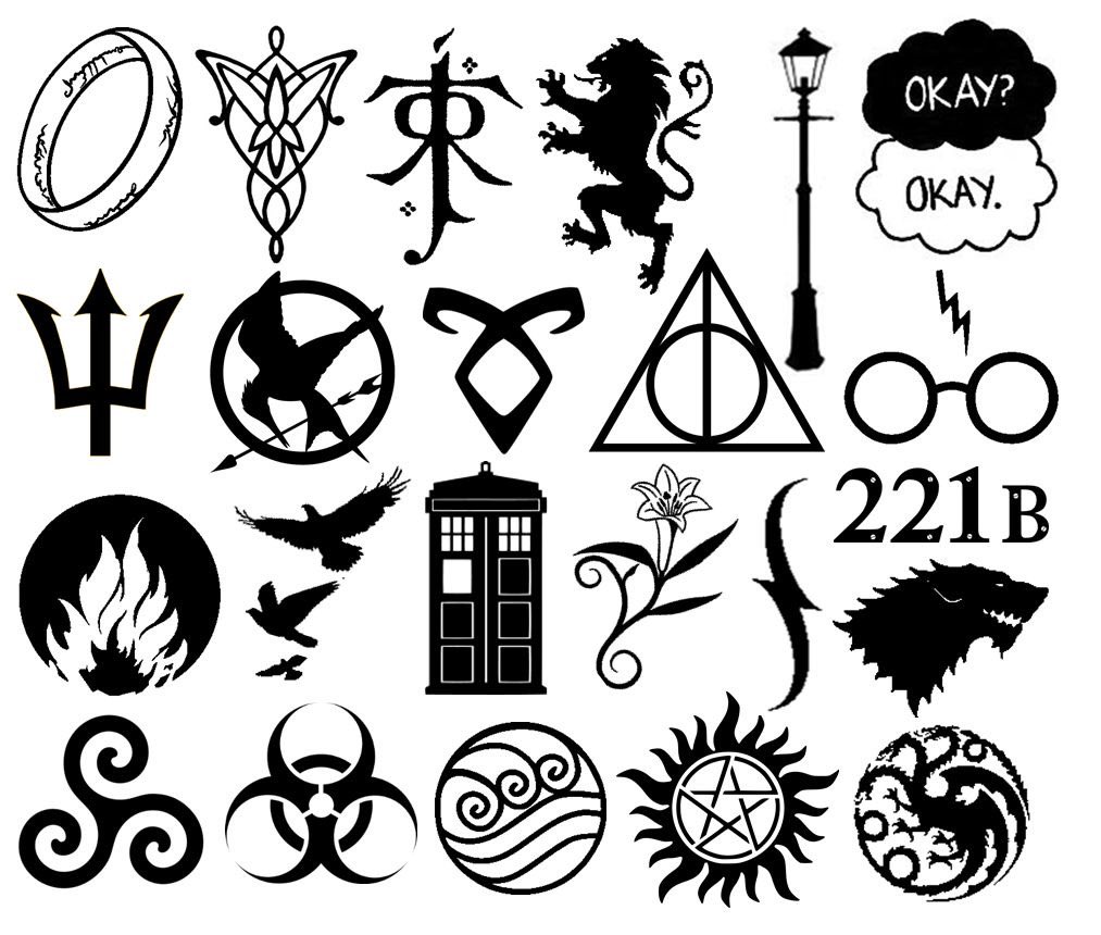 hay gente que creció sin dibujarse en el brazo estos símbolos Y SE NOTA