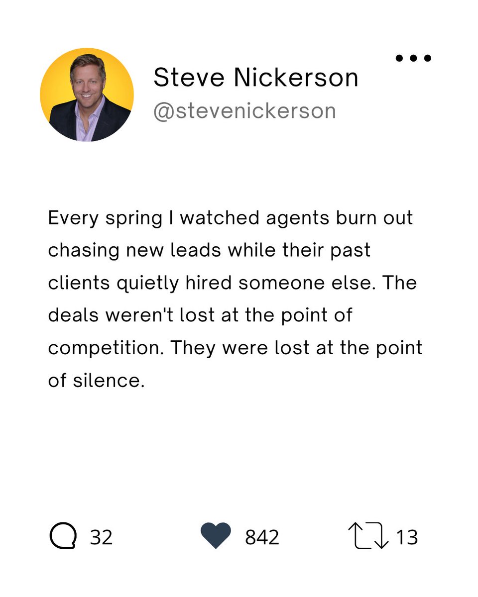Snick's tweet photo. Close that gap and you keep the client. Forever. https://t.co/0u3N1gINgM