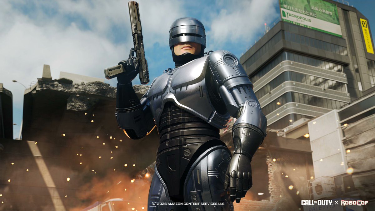 CoDQG_'s tweet image. Un évènement RoboCop arrive sur #BlackOps7 &amp;amp; #Warzone avec notamment un Passe d'Évènement.