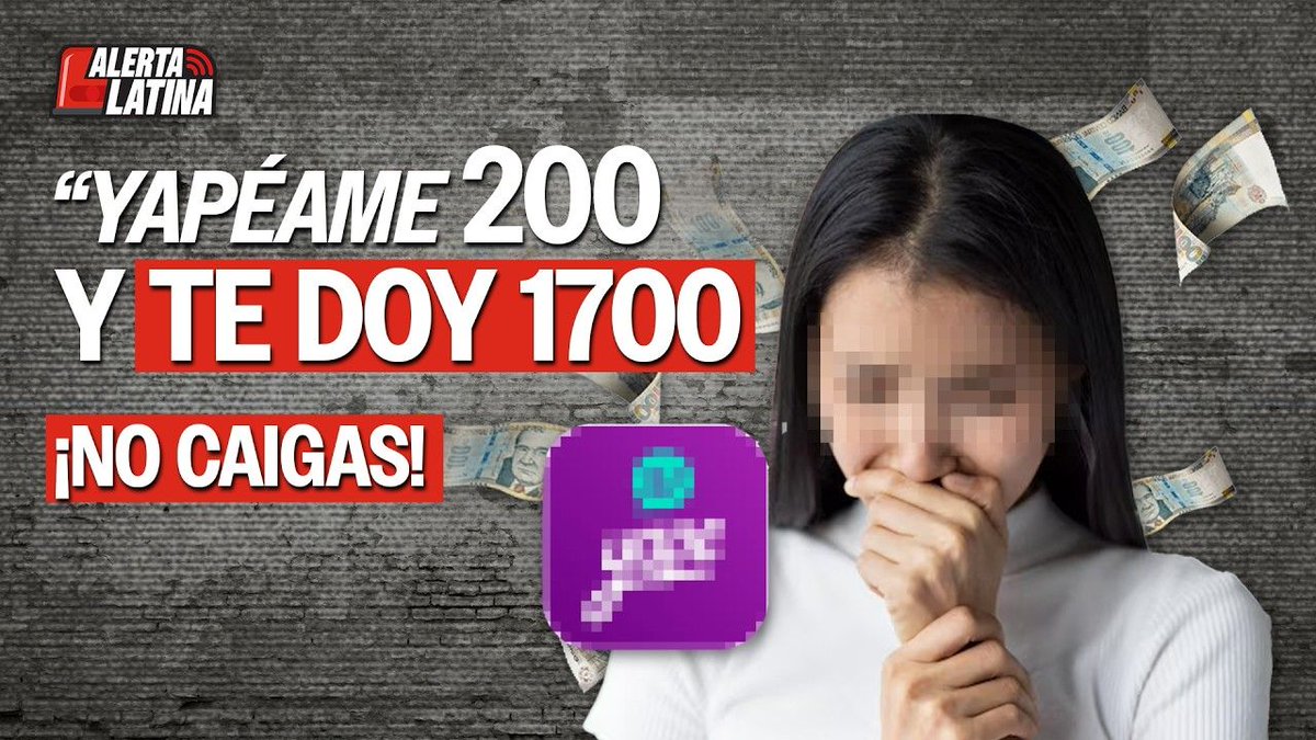 Latina_Noticias's tweet image. 🟡 “Me estafaron por Yape”: Caí en la trampa de TikTok y perdí mi dinero

#VIDEO ➡️ youtube.com/watch?v=HEgZS3…

💻📲 Suscríbete a nuestro canal de YouTube. #LatinaNoticias